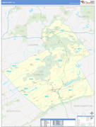 Carbon County, PA Digital Map Basic Style