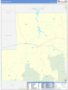 Carbon County, WY Digital Map Basic Style