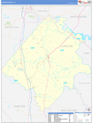 Caroline County, VA Digital Map Basic Style