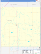 Castro County, TX Digital Map Basic Style