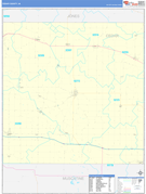 Cedar County, IA Digital Map Basic Style