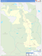 Chaffee County, CO Digital Map Basic Style