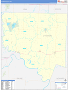 Chariton County, MO Digital Map Basic Style