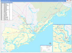 Charleston County, SC Digital Map Basic Style