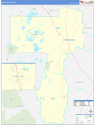 Charlton County, GA Digital Map Basic Style