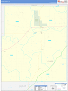 Chase County, KS Digital Map Basic Style