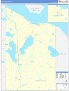 Cheboygan County, MI Digital Map Basic Style