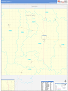 Cherokee County, IA Digital Map Basic Style