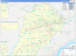 Chester County, PA Digital Map Basic Style