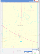 Childress County, TX Digital Map Basic Style