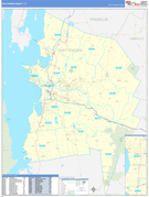 Chittenden County, VT Digital Map Basic Style
