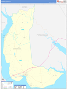 Chowan County, NC Digital Map Basic Style