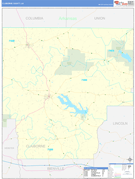 Claiborne Parish (County), LA Digital Map Basic Style