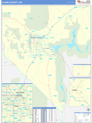 Clark County, NV Digital Map Basic Style