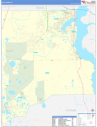 Clay County, FL Digital Map Basic Style
