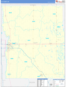 Clay County, MN Digital Map Basic Style