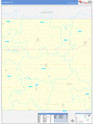 Clay County, NE Digital Map Basic Style