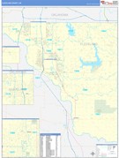 Cleveland County, OK Digital Map Basic Style