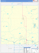 Clinton County, MI Digital Map Basic Style