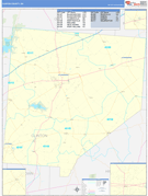 Clinton County, OH Digital Map Basic Style