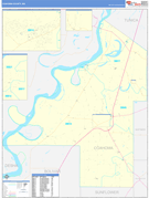 Coahoma County, MS Digital Map Basic Style