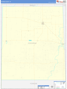Cochran County, TX Digital Map Basic Style