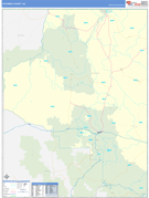 Coconino County, AZ Digital Map Basic Style