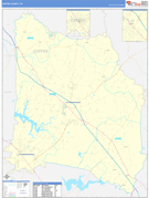 Coffee County, TN Digital Map Basic Style