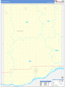 Colfax County, NE Digital Map Basic Style