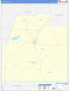 Columbia County, AR Digital Map Basic Style