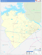 Columbia County, GA Digital Map Basic Style