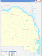 Columbia County, OR Digital Map Basic Style