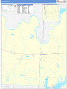 Cooke County, TX Digital Map Basic Style