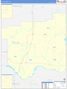 Cotton County, OK Digital Map Basic Style