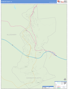 Covington County, VA Digital Map Basic Style