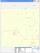 Crawford County, OH Digital Map Basic Style