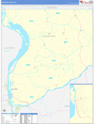 Crawford County, WI Digital Map Basic Style
