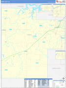 Creek County, OK Digital Map Basic Style