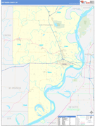 Crittenden County, AR Digital Map Basic Style