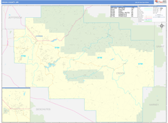 Crook County, OR Digital Map Basic Style