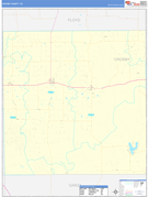 Crosby County, TX Digital Map Basic Style