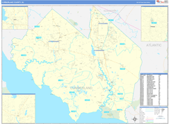 Cumberland County, NJ Digital Map Basic Style