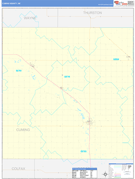 Cuming County, NE Digital Map Basic Style