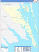 Currituck County, NC Digital Map Basic Style