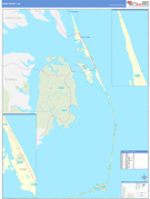 Dare County, NC Digital Map Basic Style