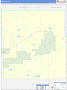 Dawes County, NE Digital Map Basic Style