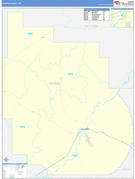 Dawson County, MT Digital Map Basic Style