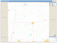 DeKalb County, MO Digital Map Basic Style