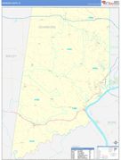 Dearborn County, IN Digital Map Basic Style