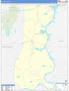 Decatur County, TN Digital Map Basic Style